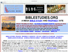 Tablet Screenshot of biblestudies.org